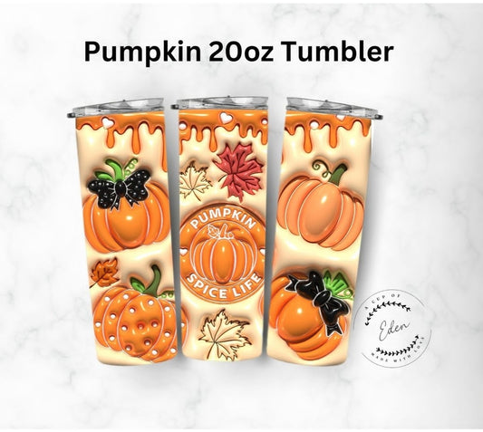 Pumpkin 20oz Tumbler