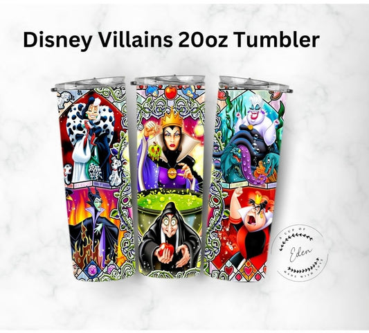 Disney villains 20oz Tumbler