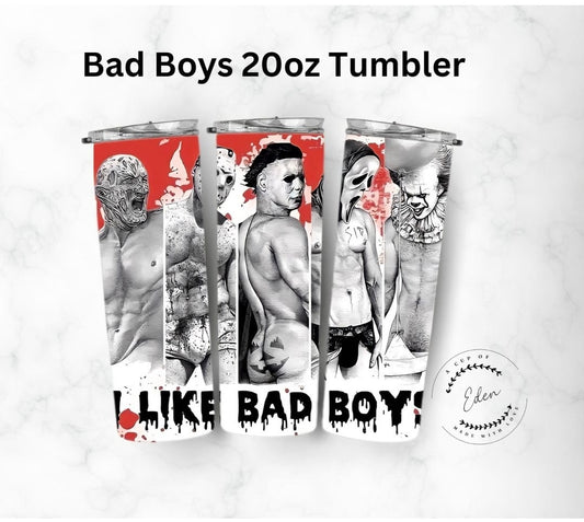 Bad boys 20oz Tumbler