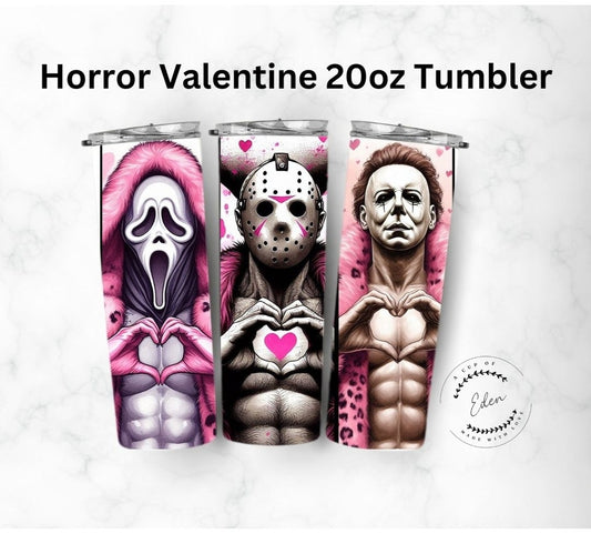 Horror Valentine 20oz Tumbler